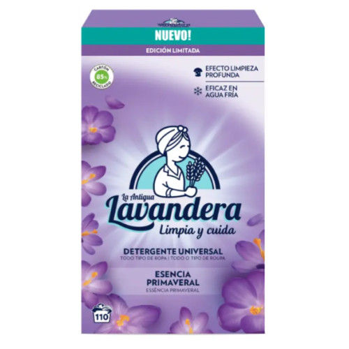 Порошок для стирки Lavandera Universal, 110 стирок, 5,5 кг